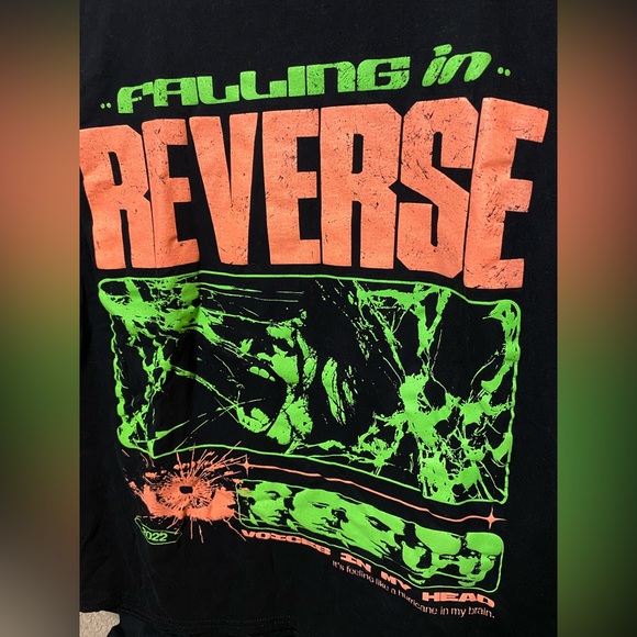 Falling in Reverse Ronnie Radke 3 tshirts (1 M, 2L) rock metal band tees - Picture 8 of 14